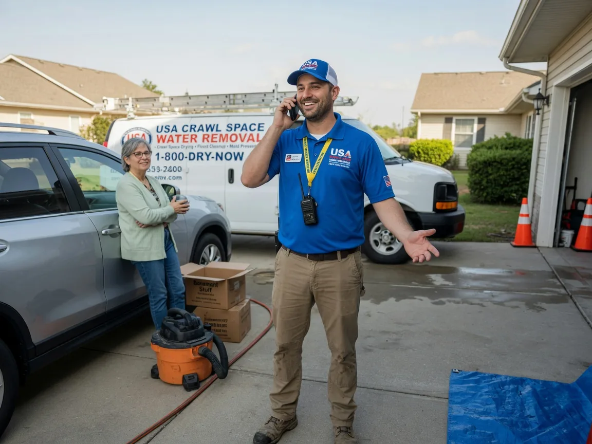 Crawl Space Water Removal Eckerty, IN FAQs